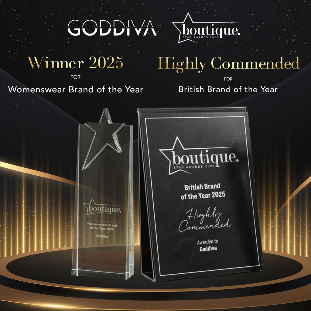 Goddiva Triumphs at the 2025 Awards: Women’s Brand Winner & Highly Commended British Brand