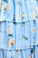 Tiered Chiffon Floral Maxi Dress DR3328