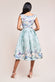 Sweetheart Floral Midi Dress DR3207A
