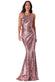 Halter Neck Sequin Maxi Dress With Bow Detail DR2090