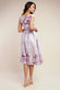 Sweetheart Floral Midi Dress DR3207A