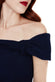 Bardot Fish Tail Maxi Dress With Bow Detail DR934