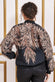 Ornamental Embroidered Sequin Zip-Up Bomber Jacket JK01
