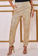 Sequin Cuffed Ankle Trouser TR360