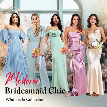 Modern Bridesmaid Chic: Wholesale Collection