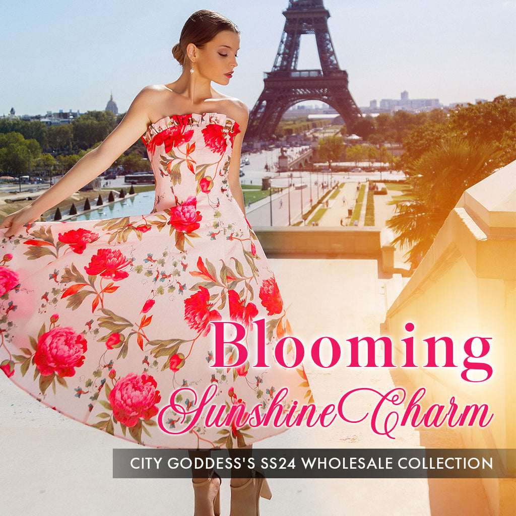 Blooming Sunshine Charm : City Goddess's Wholesale Collection