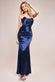 Satin Bandeau Maxi Dress DR3772