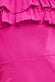 Frilled Off The Shoulder Pleated Chiffon Maxi Dress DR4273