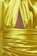 Halter Neck Front Split Satin Maxi Dress DR4398