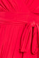 Wrap Front Maxi With Flutter Sleeves DR2565B