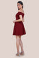 Bardot Pleated Skater Mini Dress DR2575A