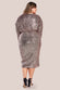Off Shoulder Sequin Dolman Sleeve Midi Dress DR3321P