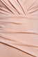 Scuba Crepe Pleated Bardot Maxi Dress DR1092