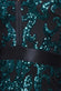 Tassel & Sequin Maxi With Front Split DR4006