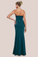 Scuba Crepe Bandeau Maxi With Diamante Necklace DR4271