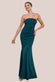 Scuba Crepe Bandeau Maxi With Diamante Necklace DR4271