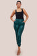 Sequin Cuffed Ankle Trouser TR360