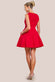 Diamante Embellished Fit And Flared Mini Dress DR4598
