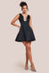 Diamante Embellished Fit And Flared Mini Dress DR4598