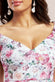 Sweetheart Floral Midi Dress DR3207
