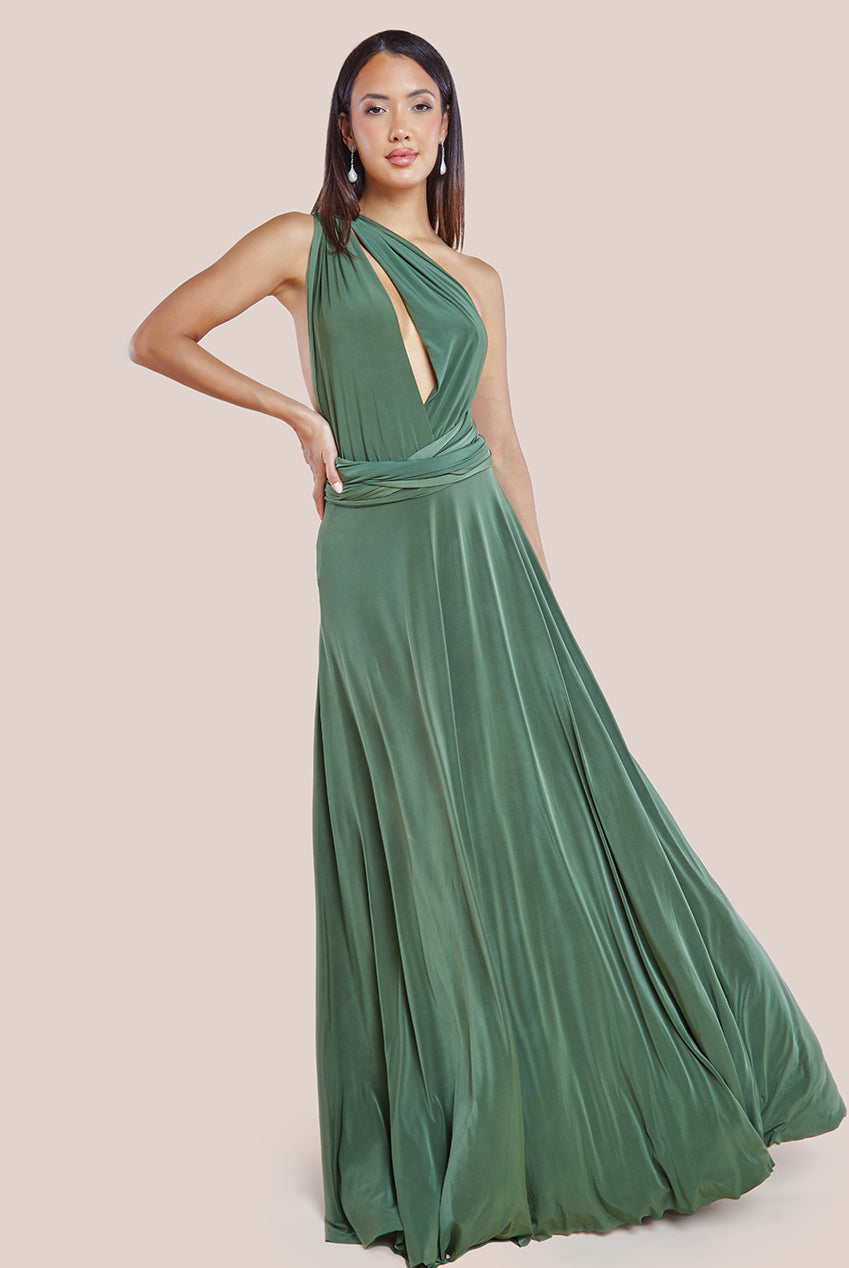 Wholesale Multiway Tie-Up Maxi Dress City Goddess Wholesale Multiway Tie-Up Maxi Dress City Goddess