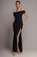 Off The Shoulder Maxi With Split DR1878