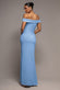Off The Shoulder Maxi With Split DR1878
