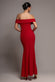 Off The Shoulder Maxi With Split DR1878