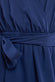 Sustainable Flutter Sleeve Chiffon Wrap Midi Dress DR2555BBS