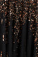 Sunray Hand Embellished Sequin A-Line Sleeveless Maxi Dress DR2882