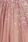 Sunray Hand Embellished Sequin A-Line Sleeveless Maxi Dress DR2882