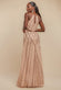 Racer Neck Sleeveless Hand Embellished Sequin Maxi Dress DR2889