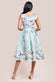 Sweetheart Floral Midi Dress DR3207