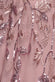 Mother Of The Bride Flared Sleeve Embroidered Maxi Dress DR3279