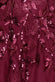 Flared Sleeve Embroidered Maxi Dress DR3279A