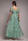 Mother Of The Bride Flared Sleeve Embroidered Maxi Dress DR3279