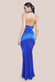 Open Back Cowl Neck Maxi Dress DR4354