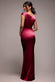 Satin Off The Shoulder Maxi Dress DR3580