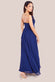 Chiffon Feather Bandeau Maxi Dress DR3777