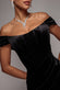 Draped Shoulder Velvet Corset Maxi Dress DR4044