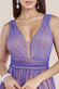 Sleeveless Ombre Pleated A-Line Maxi Dress DR4083