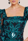 Square Neck Scalloped Lace Midi Dress DR4124