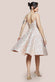 Jacquard Strappy Midi Dress DR4163