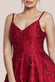 Jacquard Strappy Midi Dress DR4163