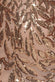 Long Sleeve Sequin Leaf Long Sleeve Maxi Dress DR4359