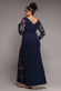 Scuba & Lace Wrap Maxi Dress DR4366PLUS