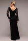 Scuba & Lace Wrap Maxi Dress DR4366