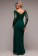 Scuba & Lace Wrap Maxi Dress DR4366