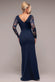 Scuba & Lace Wrap Maxi Dress DR4366