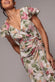 Floral Wrap High And Low Midaxi Dress DR4369
